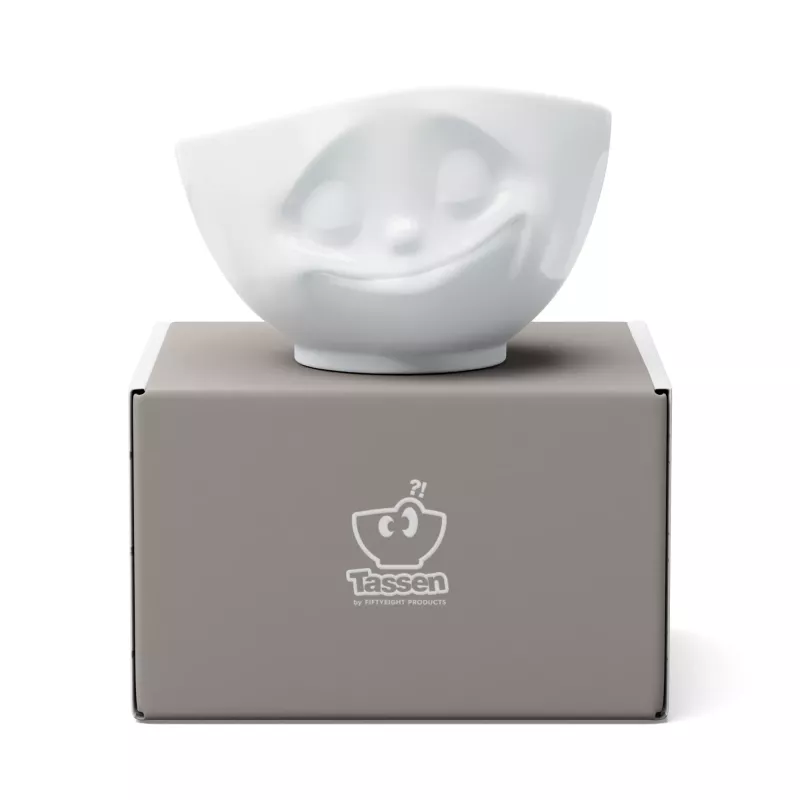 FIFTYEIGHT PRODUCTS Μπολ 500ml - Happy White