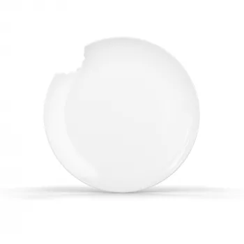 FIFTYEIGHT PRODUCTS FIFTYEIGHT 2 Πιάτα γλυκού με άκρη δαγκωματιάς Ø 20 cm Λευκό