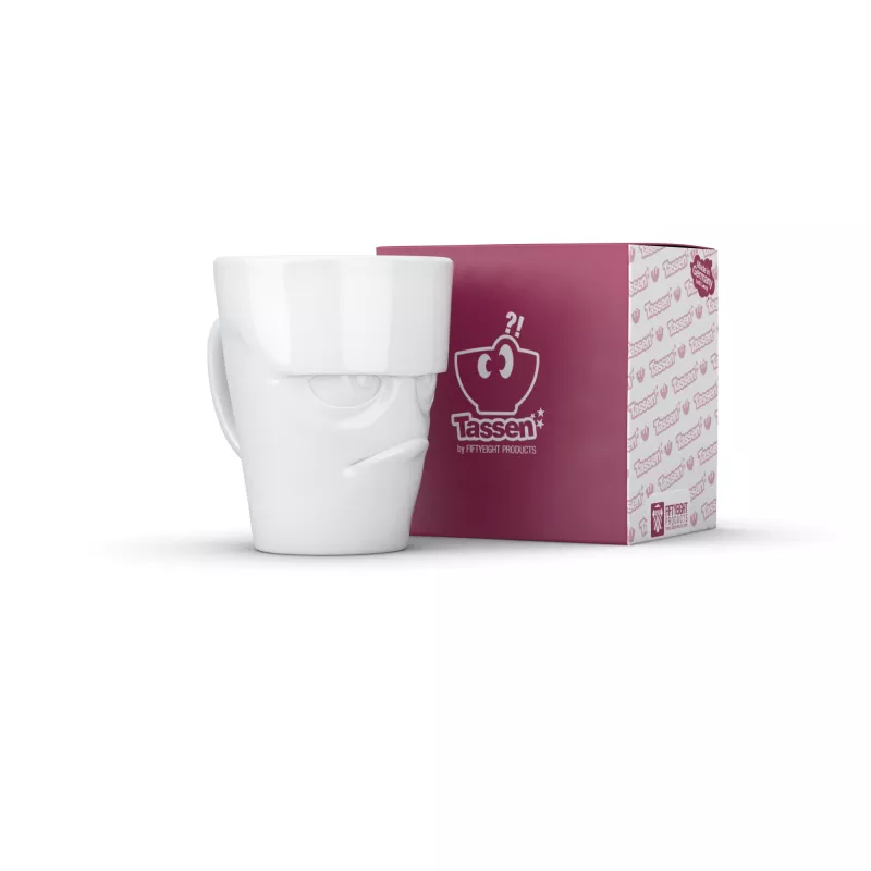 FIFTYEIGHT PRODUCTS FIFTYEIGHT Κούπα με Λαβή 350ml - Grumpy White