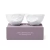 FIFTYEIGHT PRODUCTS Σετ Μπολ 200ml - Sleepy & Delicious White