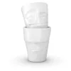 FIFTYEIGHT PRODUCTS Φλιτζάνι 350ml - Grumpy & Mischievous White