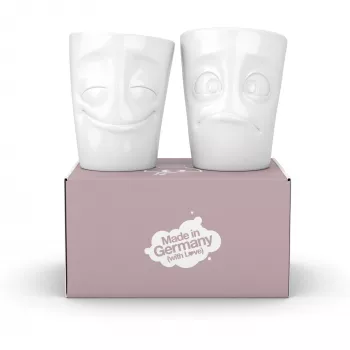 FIFTYEIGHT PRODUCTS FIFTYEIGHT Φλιτζάνι 350ml - Amused & Bewildered Λευκό