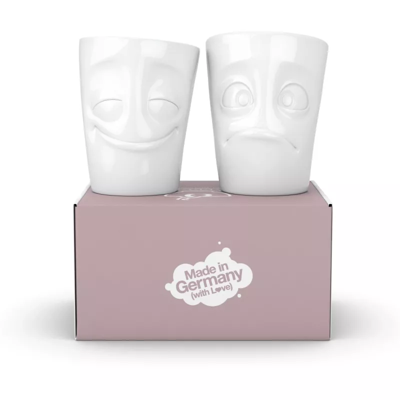 FIFTYEIGHT PRODUCTS FIFTYEIGHT Φλιτζάνι 350ml - Amused & Bewildered Λευκό