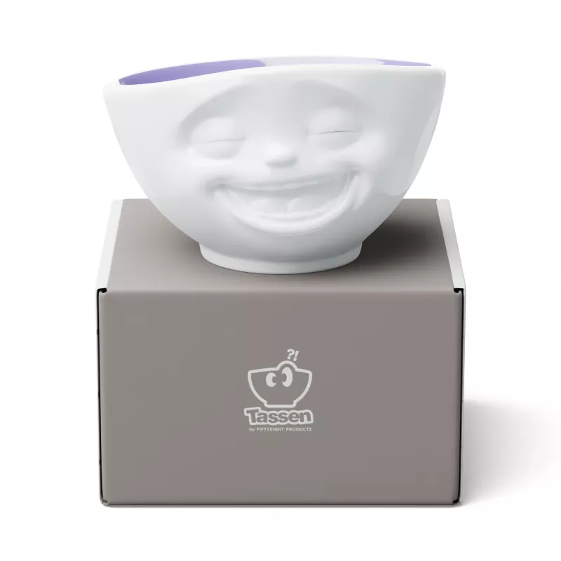 FIFTYEIGHT PRODUCTS Μπολ 500ml - Laughing Face Inside Lavender