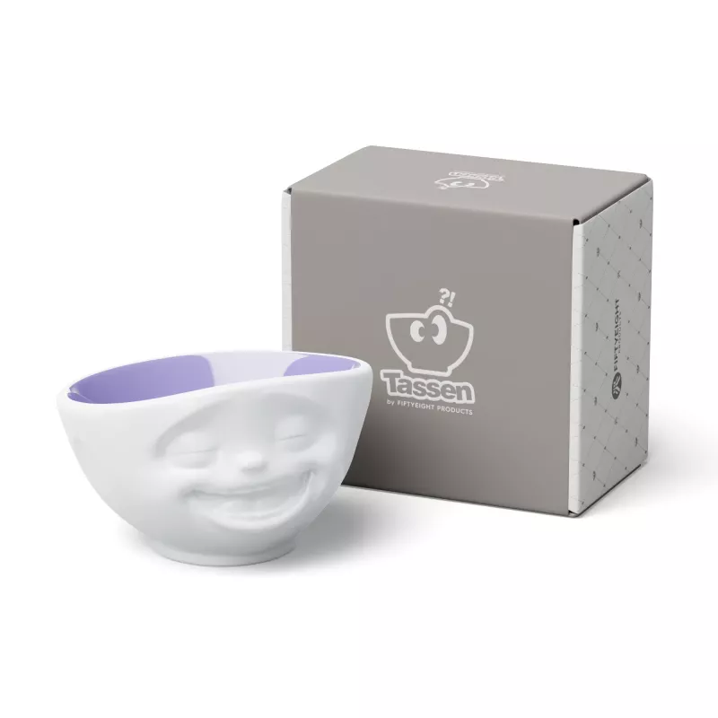 FIFTYEIGHT PRODUCTS Μπολ 500ml - Laughing Face Inside Lavender