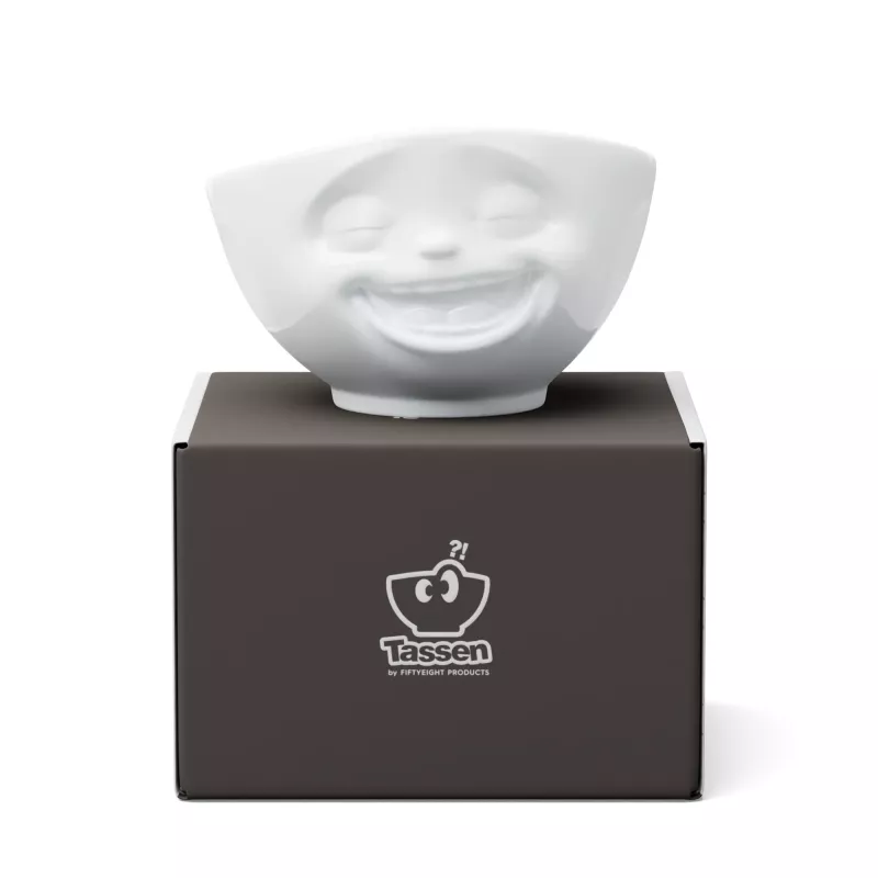 FIFTYEIGHT PRODUCTS Πιατέλα σερβιρίσματος 1000ml - Laughing White
