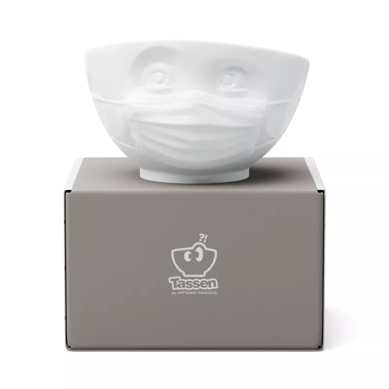 FIFTYEIGHT PRODUCTS Μπολ 500ml - Confident White