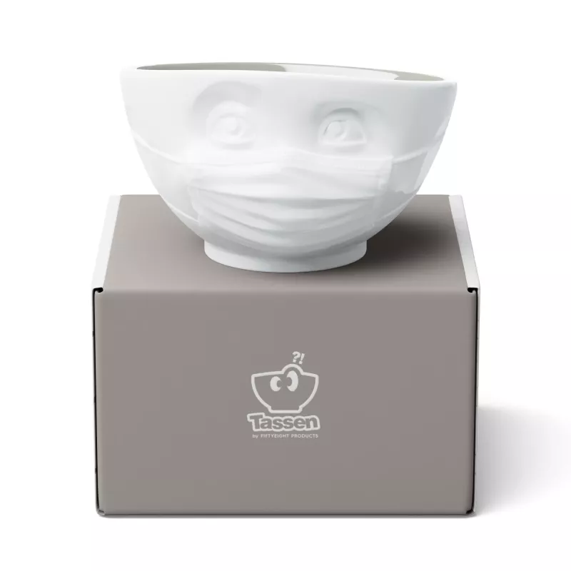 FIFTYEIGHT PRODUCTS Μπολ 500ml - Confident Interior Stone Grey