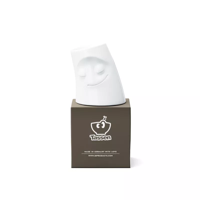 FIFTYEIGHT PRODUCTS FIFTYEIGHT Candle Snuggle CUDDLY μικρό κηροπήγιο λευκό