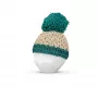 FIFTYEIGHT PRODUCTS Ποτηράκι αυγού Beanie Ivory/Emerald