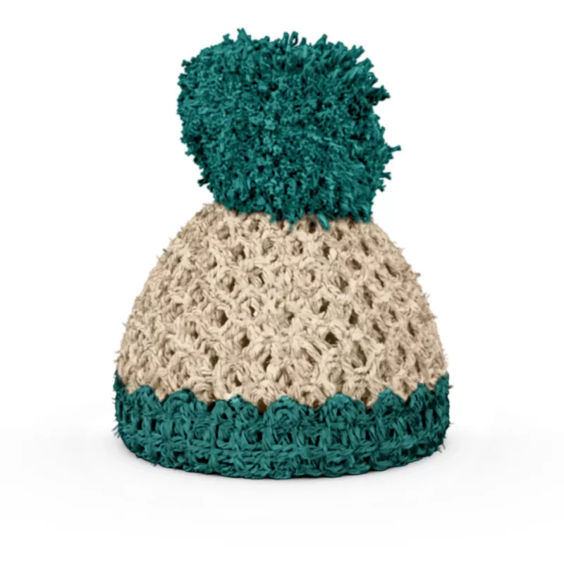 FIFTYEIGHT PRODUCTS Ποτηράκι αυγού Beanie Ivory/Emerald