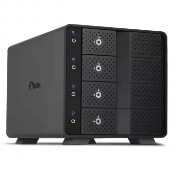 Fantec MB-X4U31 Θήκη 4-Bay 3,5 inch SATA USB 3.2 Gen 2 Type-C για σκληρούς δίσκους (2528)