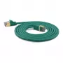 wantecWire Καλώδιο Patch CAT7 Extra Thin S/FTP Πράσινο 2,0m