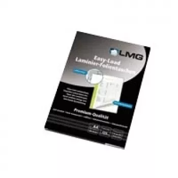 LMG Easyload Φύλλα πλαστικοποίησης A4 γυαλιστερά, 125 μικρόν, συσκευασία 100 τεμ.