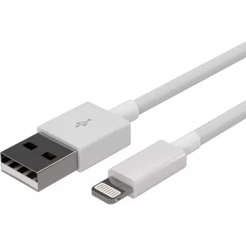 SHIVERPEAKS Flexline καλώδιο φόρτισης και συγχρονισμού USB, USB-A σε 8-Pin, 2.0, ABS, λευκό, 0,1 m (FL31-12044)