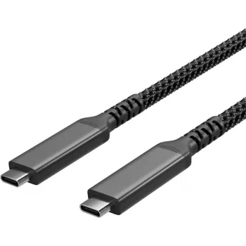 ShiverPeaks Flexline καλώδιο USB-C σε USB-C, USB 3.2 Gen 2, 100W PD, πλεκτό νάιλον, 2m (FL31-75007)