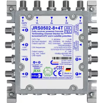 Jultec JRS0502-8+4T μετατροπέας μονού καλωδίου