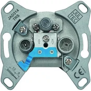 Jultec JAD314TRS πρίζα κεραίας 3 οπών 14dB με δίοδο αποσύζευξης
