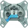 Jultec JAD314TRS πρίζα κεραίας 3 οπών 14dB με δίοδο αποσύζευξης
