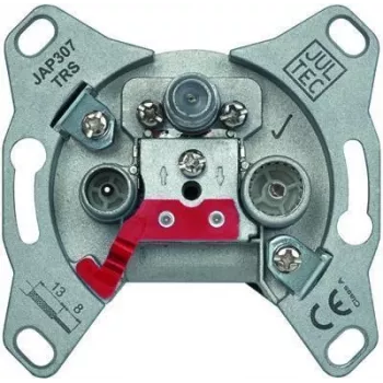 JULTEC JAP307TSD πρίζα κεραίας 7 dB διακλαδωτής προγραμματιζόμενη 1