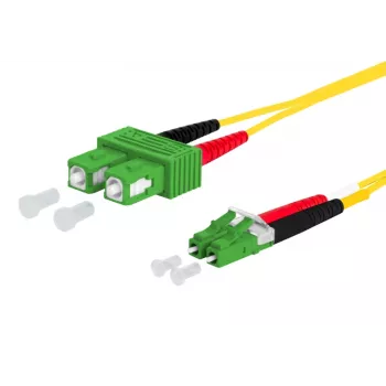 METZ CONNECT OpDAT καλώδιο patch SC-D APC/LC-D APC OS2 1,0 m - ίνα Singlemode