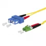 METZ CONNECT OpDAT Καλώδιο patch SC-D/LC-D APC OS2 2,0 m