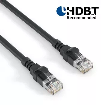 PureLink AVIT Media Series CAT 6a SFTP Καλώδιο patch RJ-45 (M) σε RJ-45 (M) 25 m Μαύρο LSZH