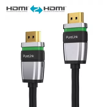 PureLink Ultimate Series Ultra High Speed Καλώδιο HDMI με Ethernet 1,0 m, τριπλά θωρακισμένο, Μαύρο, 8K 60Hz