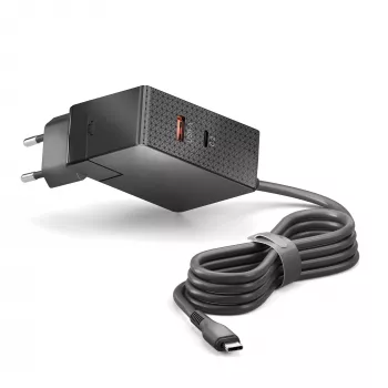 PURELINK Vuelogic Φορτιστής USB-C/USB-A GaN 3 Θυρών 100W PD Μαύρο