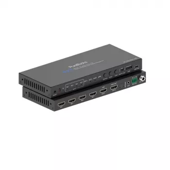 PureLink Διακόπτης HDMI 2.1 4x1 - 48Gbps - 8K 60Hz 4:2:0 12-bit Audio De-Embedding και Διακόπτης KVM - 4 Θυρών