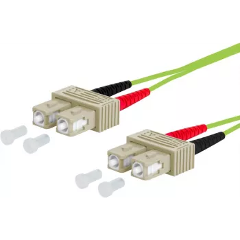 Metz Connect OpDAT Patchkabel οπτικών ινών SC Duplex σε SC Duplex OM5 10 m