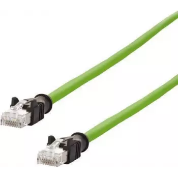 Metz Connect CAT 6a S/FTP Patchkabel 1 m πράσινο PUR-Mantel