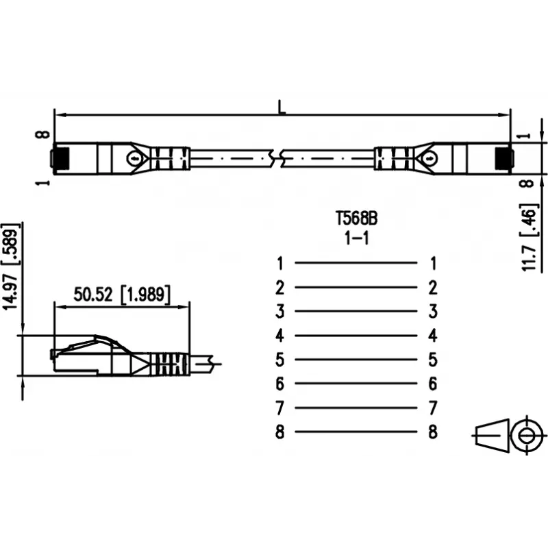 METZ CONNECT 1308453002-E Cat6a SF/UTP Patchkabel δικτύου 3 m ματζέντα
