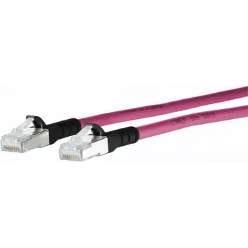 METZ CONNECT Cat.6A Patchkabel 1308455002-E, μωβ, 5 m
