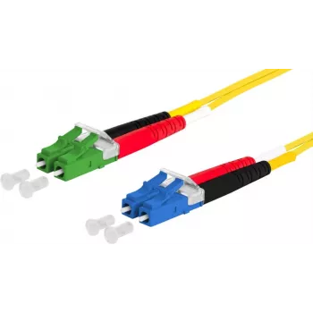 METZ CONNECT OpDAT Patchkabel LC-Duplex σε LC-Duplex APC OS2 Singlemode 3,0 m