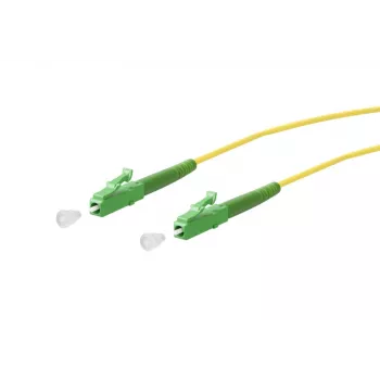 METZ CONNECT OpDAT Patchkabel LC-S APC/LC-S APC OS2 Duplex 5m κίτρινο