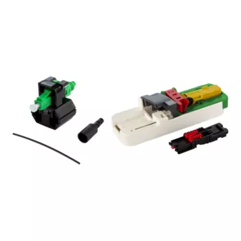 METZ CONNECT LC-OS2 Simplex Καλώδιο Patch Οπτικής Ίνας, 2m, Πράσινο, Συσκευασία 20 τεμ.