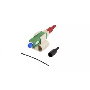 METZ CONNECT 1509QAEA0010-E SC OS2 Singlemode Green Field Assembly Connector 10 τεμ.