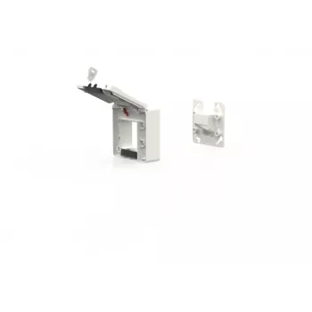 METZ CONNECT Θήκη Χωνευτής Τοποθέτησης IP44 2 Port χωρίς εξοπλισμό για MC-Modul Λευκό