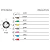 METZ CONNECT Καλώδιο δικτύου 8-Pin M12
