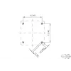 METZ CONNECT IP44 Επιτοίχιο κουτί γκρι για Keystone-Modul 1309470003KI