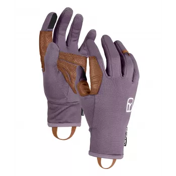 Ortovox Fleece Light γυναικεία γάντια wild berry