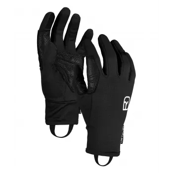 Ortovox Fleece Light Gloves - Black Raven, Μέγεθος L