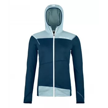 Ortovox Fleece Light Hoody γυναικείο - Deep Ocean