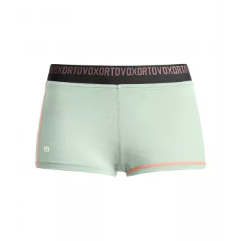 Ortovox 185 Rock'N'Wool Hot Pants γυναικείο θερμικό εσώρουχο boxer - Green Acid, μέγεθος S