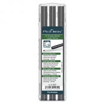 Pica BIG DRY Stonemason Leads 10H - συσκευασία 12 τεμ., 2x5mm, γραφίτης