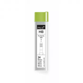 PICA-MARKER Pica Fine-Dry Refills HB - 12 μύτες, 0,9 mm, γραφίτης, μαύρο