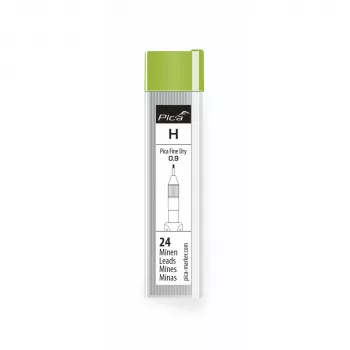 PICA-MARKER Pica Fine-Dry Refills H - 10 μύτες, 0,9 mm, γραφίτης