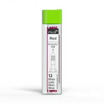 PICA-MARKER Pica Fine-Dry Refills κόκκινο - 8 μύτες, 2,8 mm, 125 mm