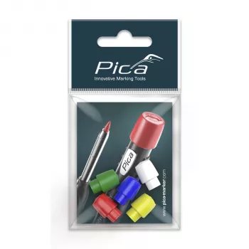 PICA-MARKER Pica σετ αξεσουάρ χρωματιστά καπάκια για Pica-Dry